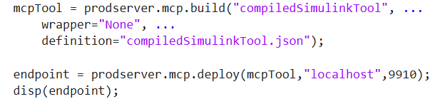 Framework Code Snippet