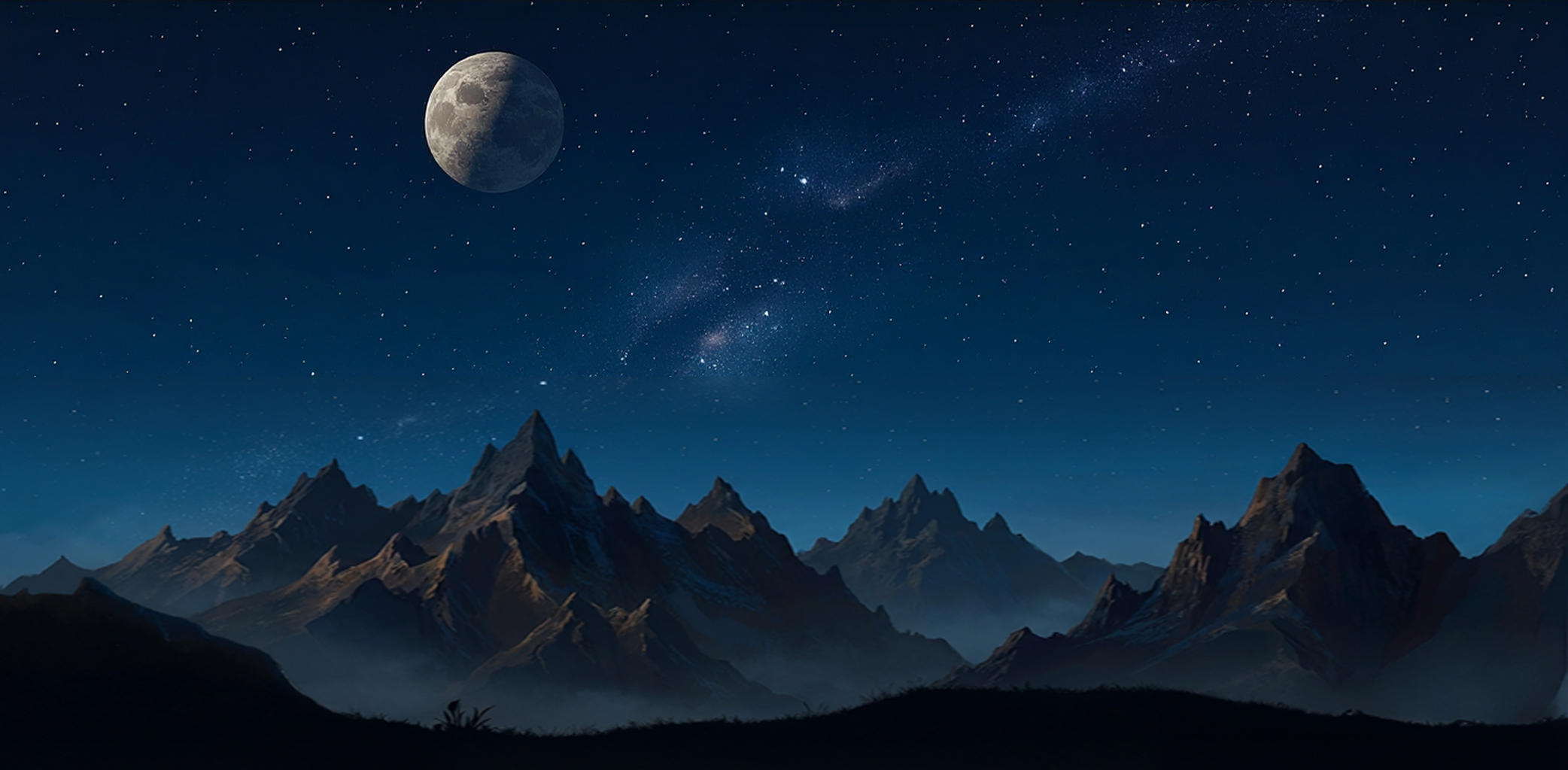 Scenic landscape photograph